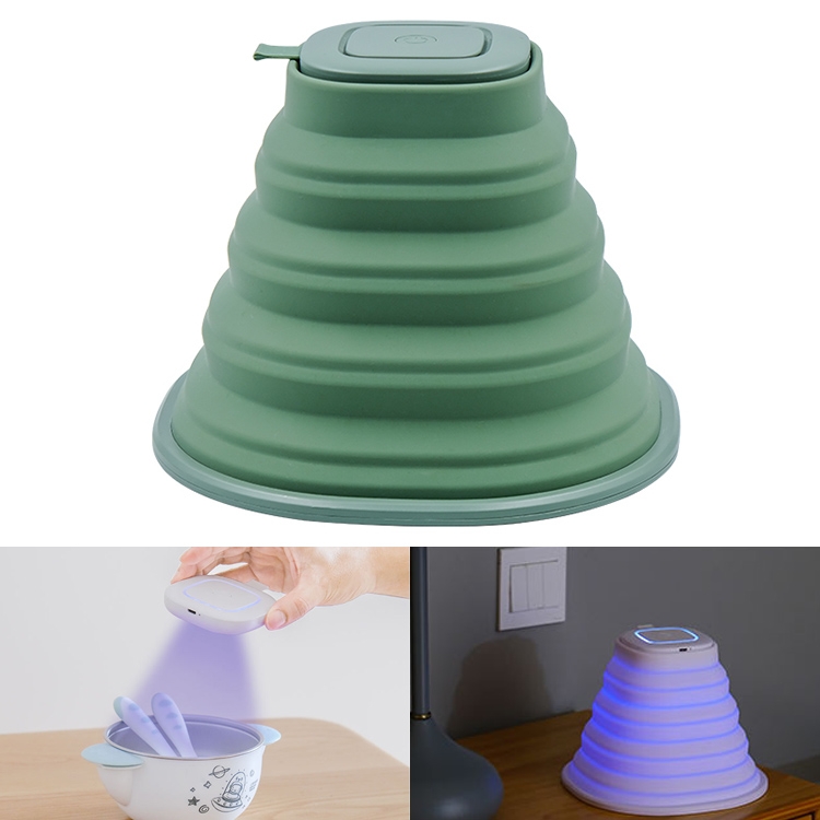 

WT-K1 Folding Silicone UV Light Disinfection Sterilizer (Green)