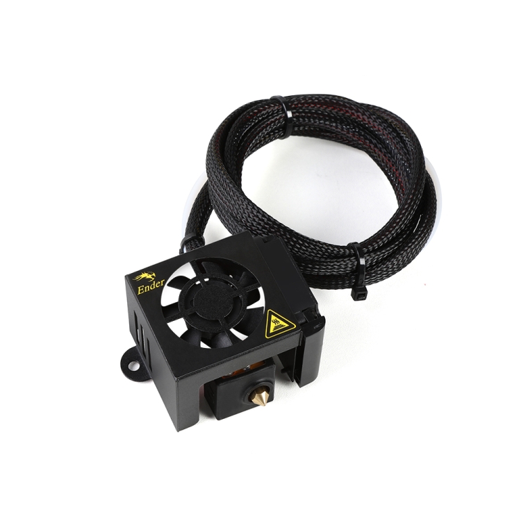 

Creality 24V 40W Extruder Full Nozzle Hot End Kit with Nozzle Extruder+Cooling Fan+Shell for Ender-3 3D Printer
