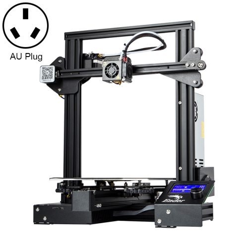 

CREALITY Ender-3 Pro Simple Leveling Magnetic Removable Platform Sticker DIY 3D Printer, Print Size : 22 x 22 x 25cm, AU Plug