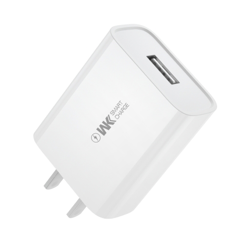 

WK WP-U100 Single USB Port Fast Air Travel Charger Power Adapter, US Plug