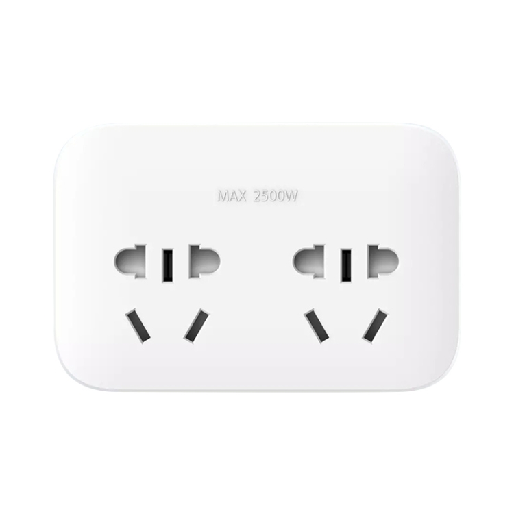 

Original Xiaomi Mijia Power Socket Strip 2 Sockets Plug Extension Patch Board with 2 Control Switches