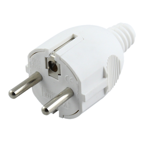 

Side Wiring Tripolar Power Plug, EU Plug