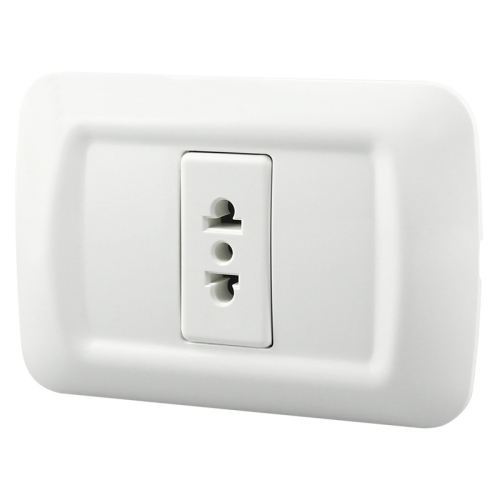 

Round Flat Single Connection Ambipolar Wall-mounted Socket