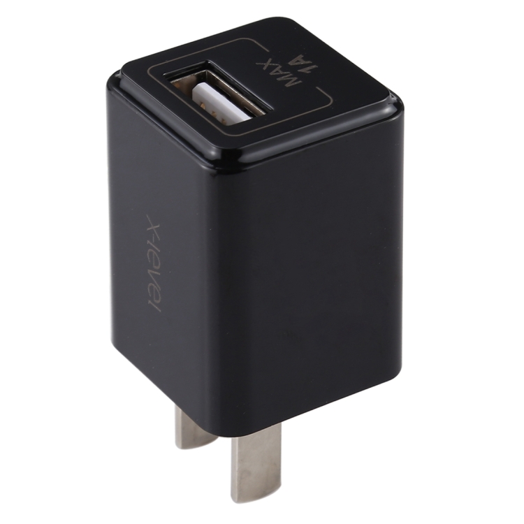 

X-level TC-067-1A 1.0A Portable USB Travel Charger Power Adapter (Black)