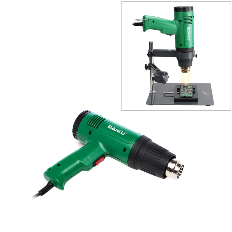 

BAKU BK-8033 1600W 50Hz Hot Air Gun, AC 220V, EU Plug