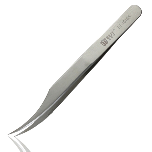 

BEST BST-151SA Brushed stainless steel tweezers