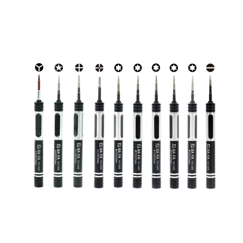 

JF-8134 10 in 1 Multi-model Available Metal Mobile Phone Repair Tool Combination Screwdriver