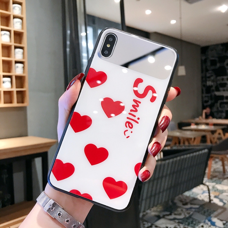 

Glass Protective Case For iPhone 8 & 7(White)