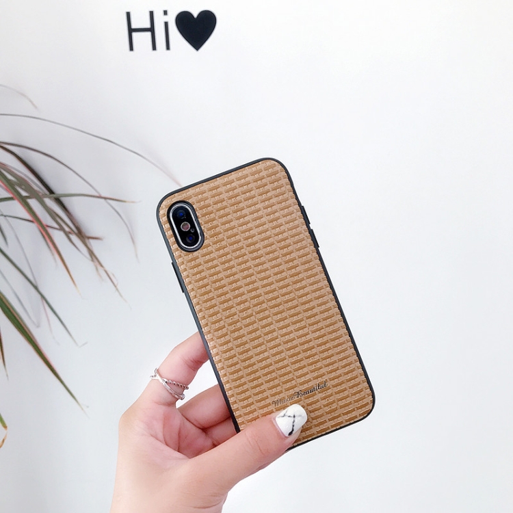 

Leather Protective Case For iPhone 8 & 7(Brown)