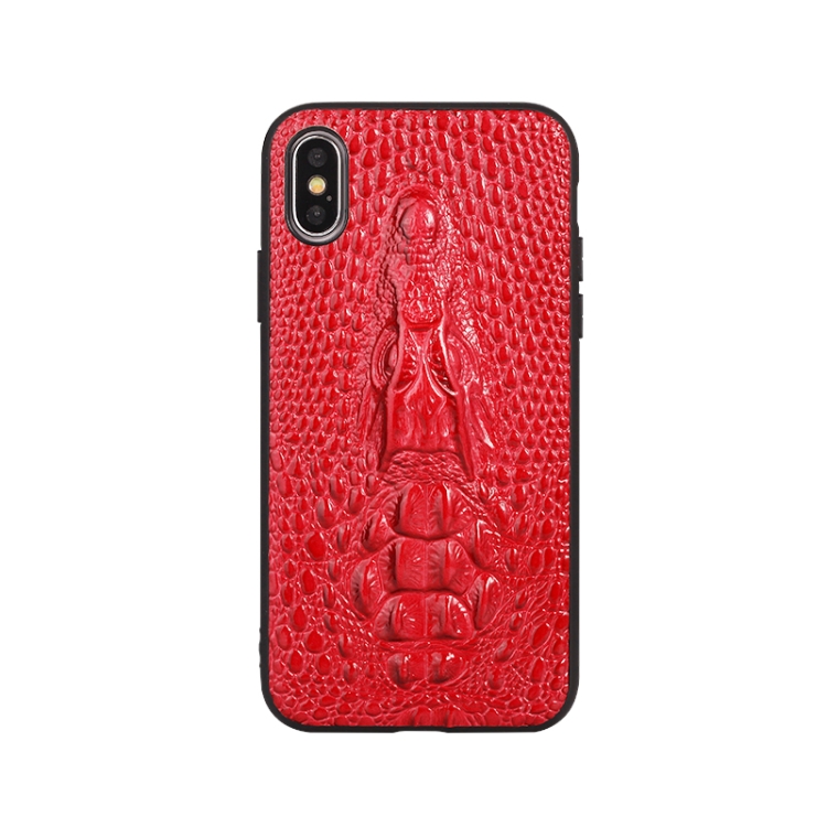 

Leather Protective Case For iPhone X & XS(Red)