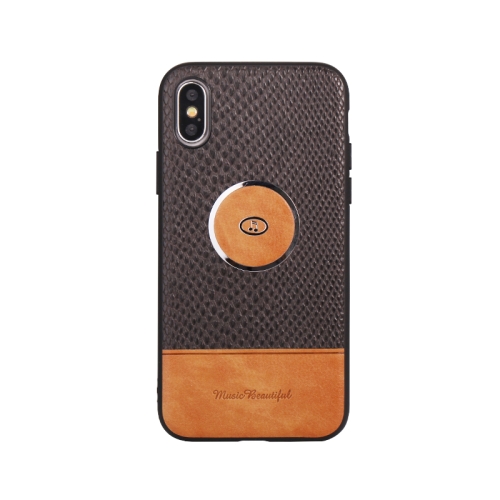 

Leather Protective Case For iPhone SE 2020 & 8 & 7(Black)