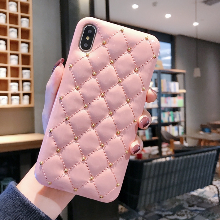 

Leather Protective Case For iPhone XS Max(Pink)