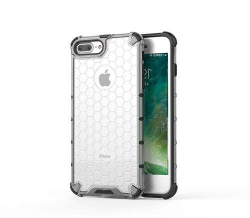 

Shockproof Honeycomb PC+TPU Protective Case for iPhone 8 Plus & 7 Plus(White)