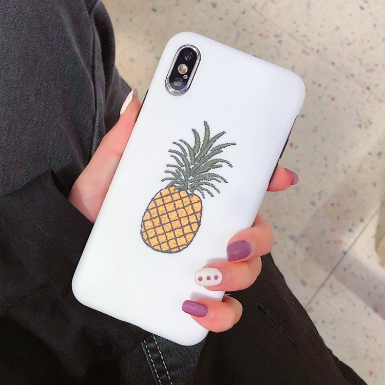 

Fashion TPU Protective Case For iPhone XR(Pineapple Pattern)