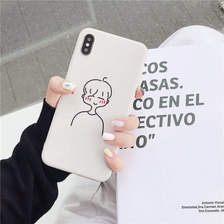 

TPU Protective Case For iPhone X & XS(Cartoon Model C)