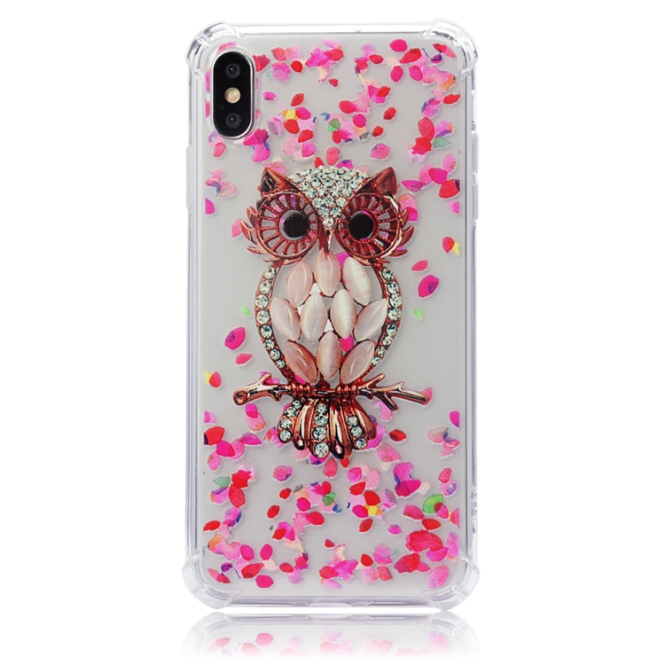 

TPU Protective Case For iPhone XS Max(Pink Owl)