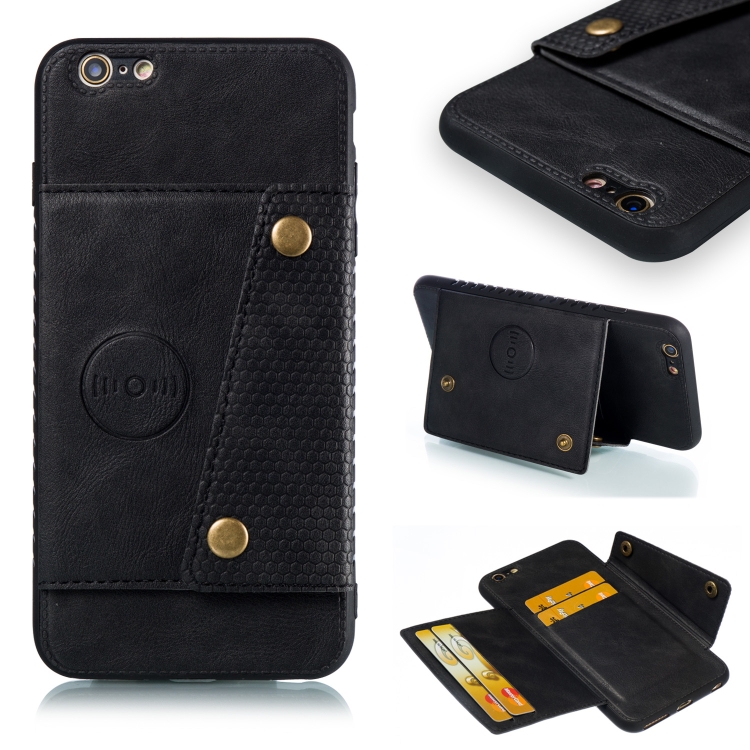 

Leather Protective Case For iPhone 6 Plus & 6s Plus(Black)