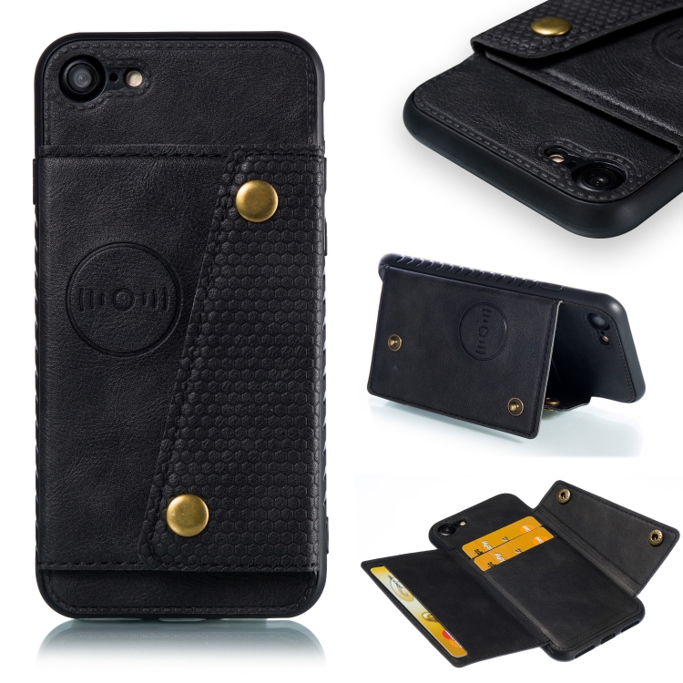 

Leather Protective Case For iPhone 8 & 7(Black)