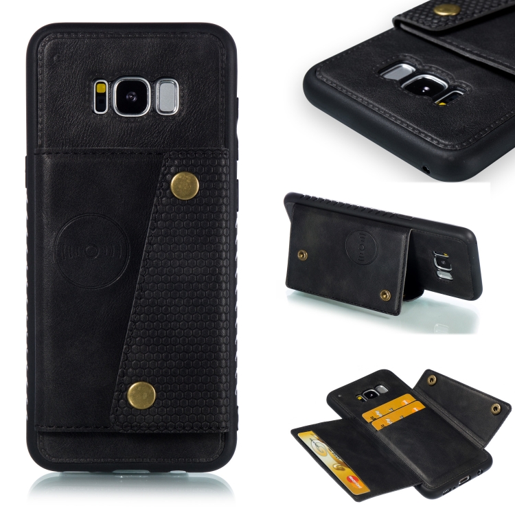 

Leather Protective Case For Galaxy S8 Plus(Black)