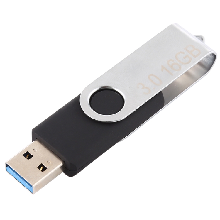 

16GB Twister USB 3.0 Flash Disk USB Flash Drive (Black)