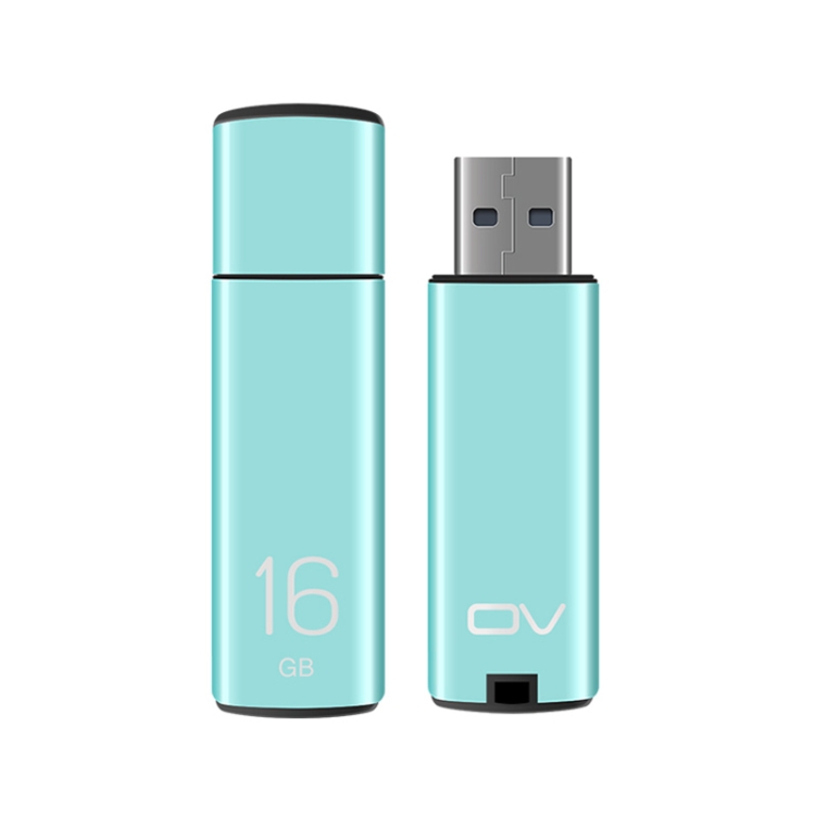 

OV 16GB U-Color Metal USB 2.0 Flash Disk(Blue)