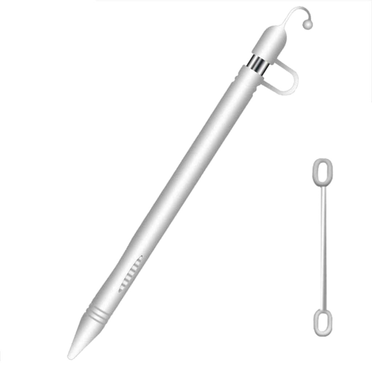 

Apple Pen Cover Anti-lost Protective Cover for Apple Pencil (White)