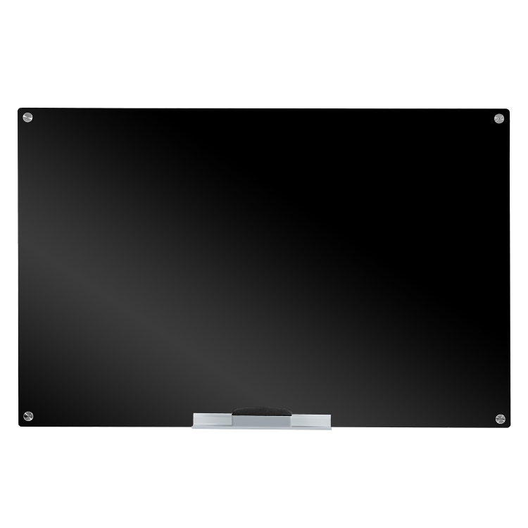 

[US Warehouse] Glass Blackboard Magnetic Dry Erase Board, Size: 31.5x47.2 inch