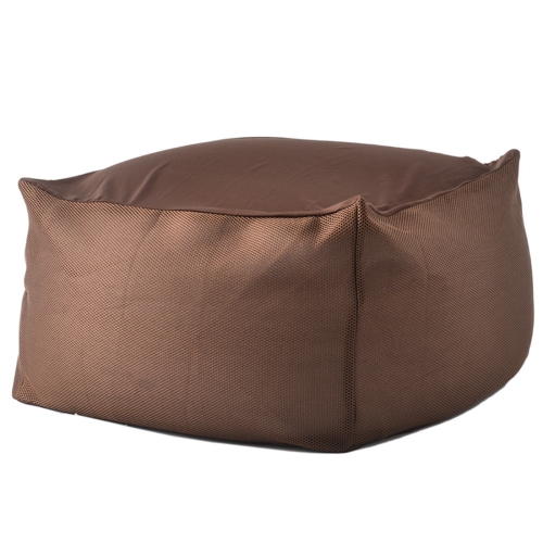 

[JPN Warehouse] Household Lazy Tatami Bead Cushion Sofa Seat Cushion, Size: (60-70) x (60-70) x 38cm(Brown)