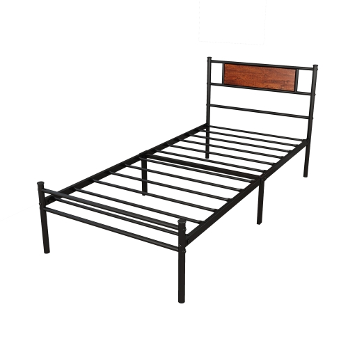 

[US Warehouse] Simplified Metal Bed Frame, Size: 77.2x35.6x12.72 inch