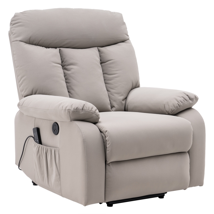 

[US Warehouse] Electric Lift Function Chair Combination Electric Massage Chair Style: A(White)