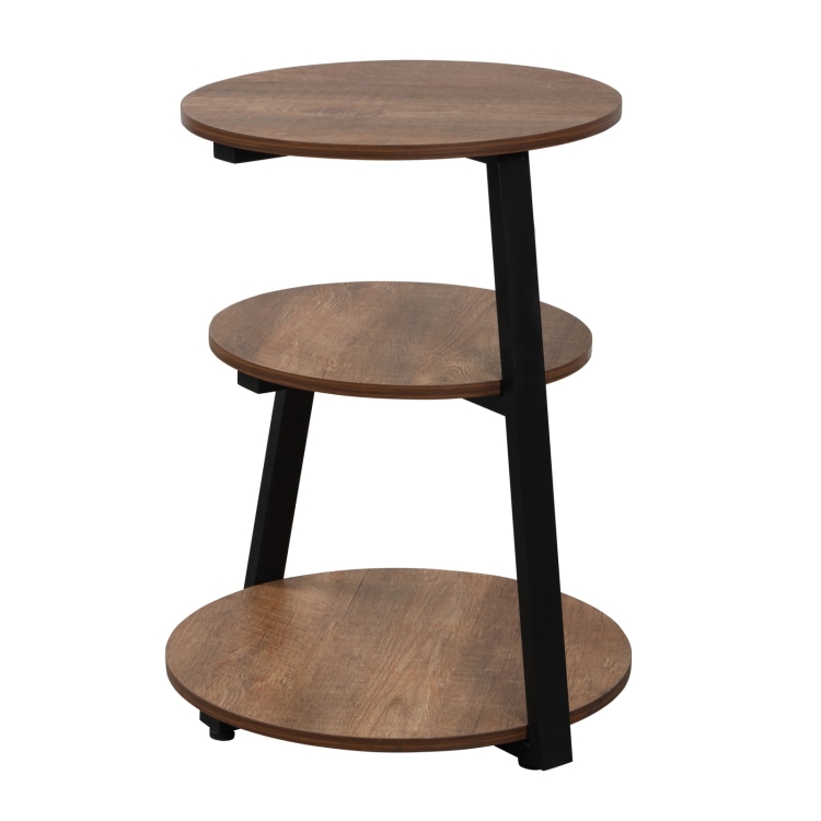 

[US Warehouse] Three-layers End Table, Size: 45x64.7cm(Coffee)