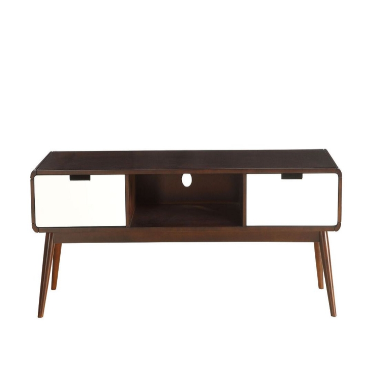 

[US Warehouse] Wooden TV Cabinet with Tapered Table Legs, Size: 59x16x19 inch