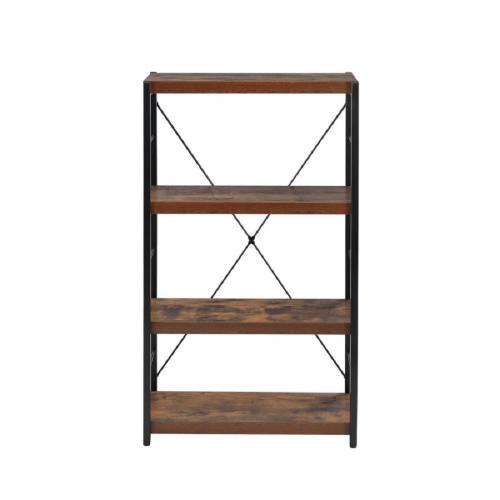 

[US Warehouse] Metal Bookshelf, Size: 24x11x43 inch