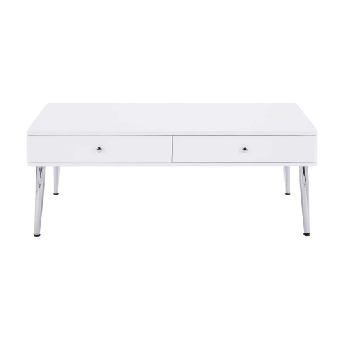 

[US Warehouse] Simple Table with Drawers, Size: 47x24x18 inch