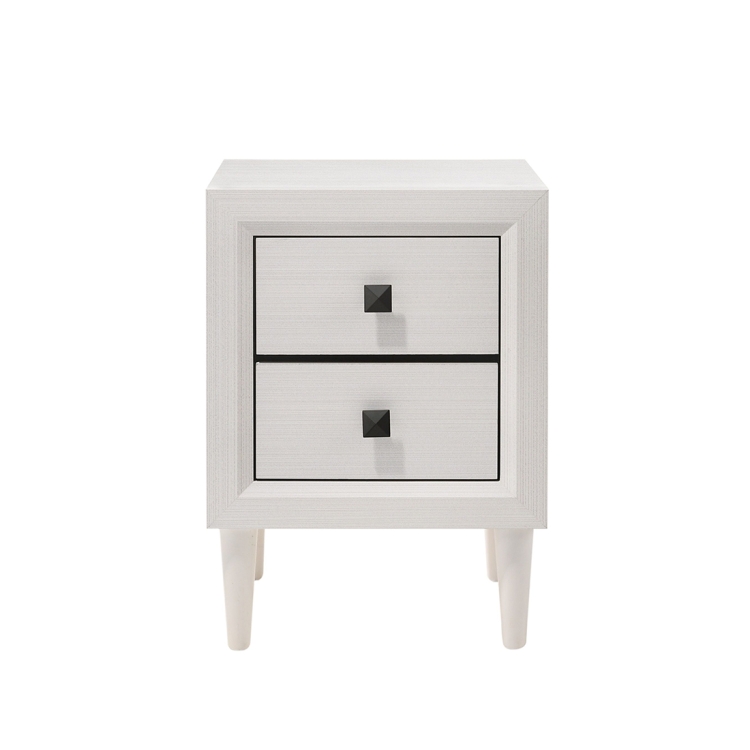 

[US Warehouse] Bedside Table with Drawer, Size: 16x16x21 inch