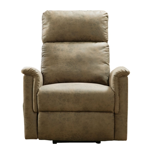 

[US Warehouse] Electric Lift Soft Fabric Recliner with Storage Bag, Size: 32x29x 41 inch(Yellow)