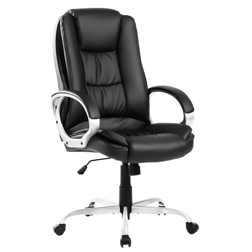 

[UK Warehouse] Executive Office Chair Large Computer Home Leather Swivel Adjustable High Back