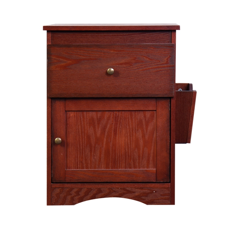 

[US Warehouse] Bedroom Furniture Bedside Storage Cabinet Multifunctional Drawer Cabinet, Size: 61x45.5x46cm