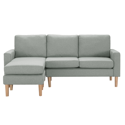 

[US Warehouse] Fashion 4 Seating Capacity Sofa(Light Gray)