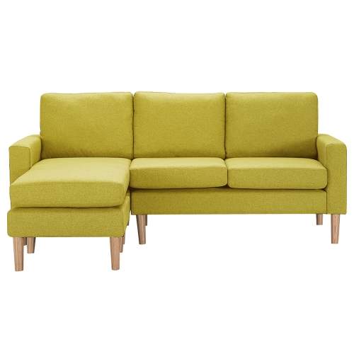 

[US Warehouse] Fashion 4 Seating Capacity Sofa(Yellow)