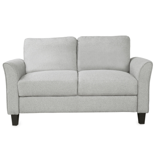 

[US Warehouse] Living Room Furniture Double Seat Sofa(Light Grey)