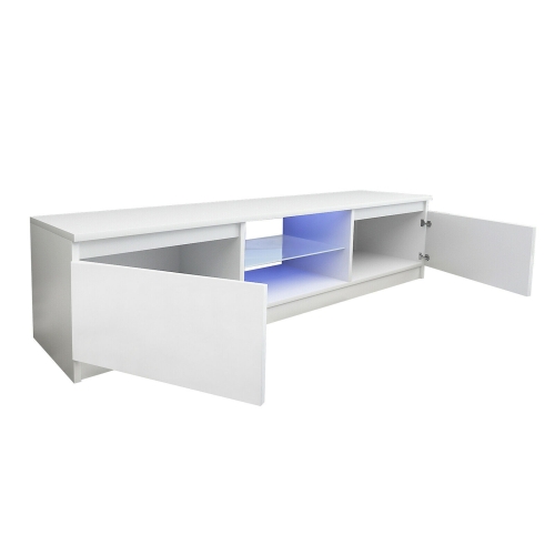 

[UK Warehouse] Modern Large LED TV Stand Cabinet, Size: 130 x 35 x 35cm