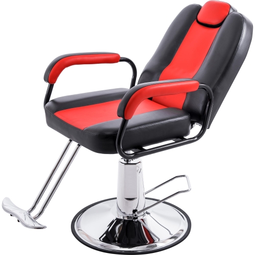 

[US Warehouse] Beauty Salon Tatoo Spa Equipment Reclining Barber Chair (Black)