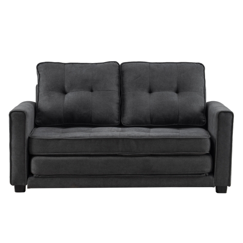 

[US Warehouse] Simple Home Double Sofa Bed, Size: 141.99x54x59cm