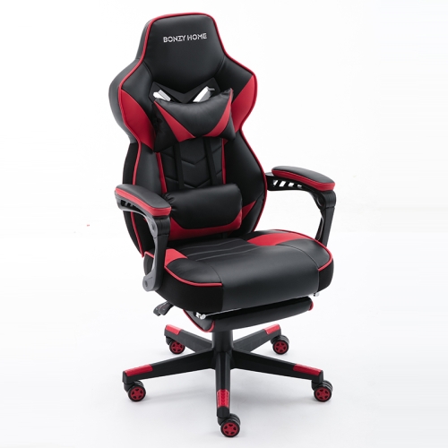 

[US Warehouse] 360 Degree Rotation Ergonomics Gaming Chairs with Footrest