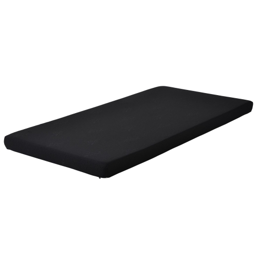 

[JPN Warehouse] Highly Flexible Single Mattress, Size: 140x197x10cm(Black)