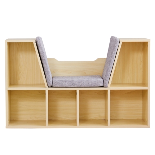 

[US Warehouse] 6-Cubby Children Multi-Purpose Organizer Cabinet Shelf, Size: 102.9x30.5x63.5cm