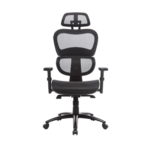 

[US Warehouse] Ergonomic Office Chairs with Adjustable Headrest & Armrest (Black)