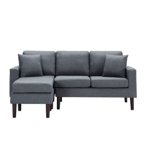 

[US Warehouse] Living Room Furniture Four Seat Sofa with Pillow