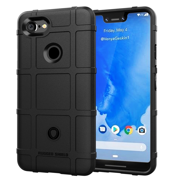 

Full Coverage Shockproof TPU Case for Google Pixel 3 XL(Black)